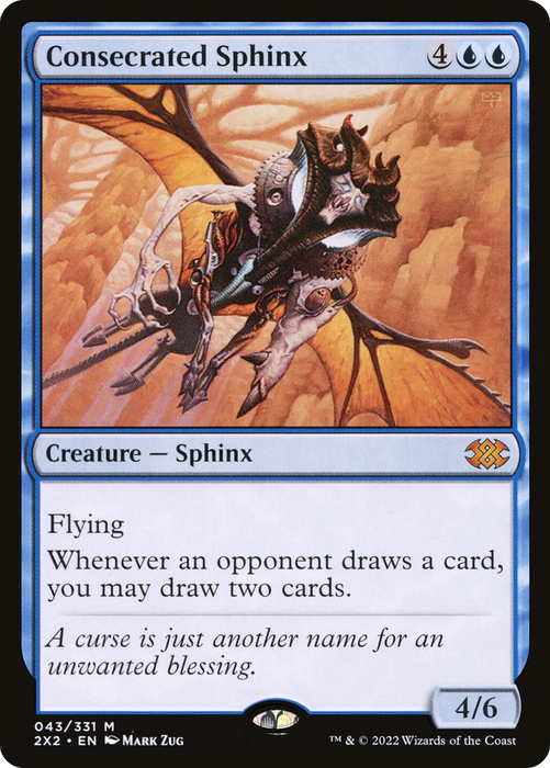 Consecrated Sphinx (2X2-043) - mythic