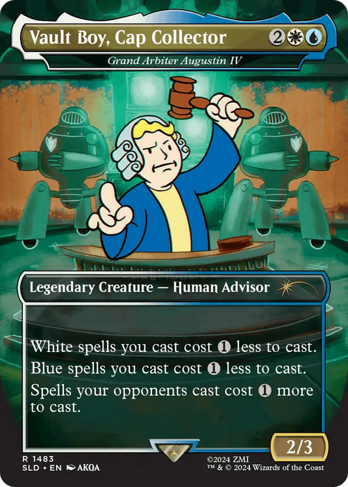 Grand Arbiter Augustin IV (SLD-1483) - rare / Vault Boy, Cap Collector (Borderless)