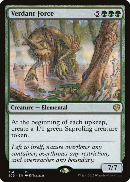 Verdant Force (SCD-214) - rare