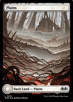 Plains (WOE-262) - common: (Full Art) - Foil