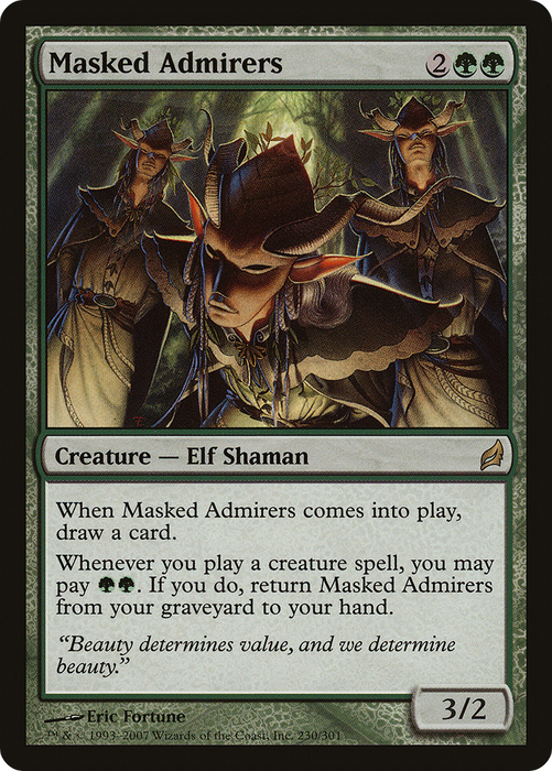 Masked Admirers (LRW-230) - rare