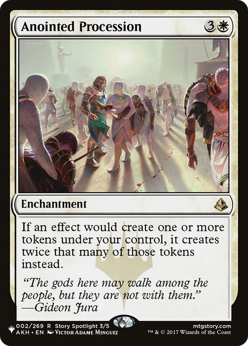 Anointed Procession (LIST-AKH-2) - rare