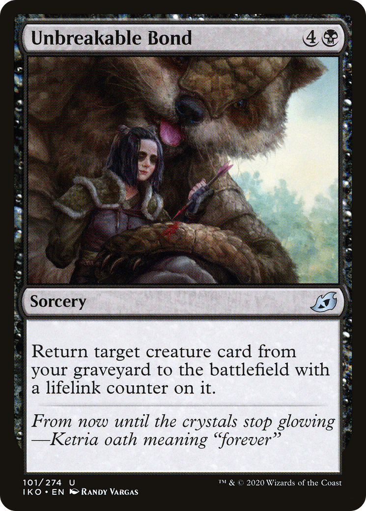 Unbreakable Bond (IKO-101) - uncommon - Foil