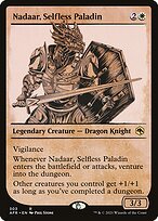 Nadaar, Selfless Paladin (AFR-303) - rare: (Showcase)