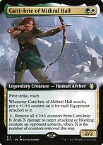 Catti-brie of Mithral Hall (AFC-313) - rare: (Extended Art)