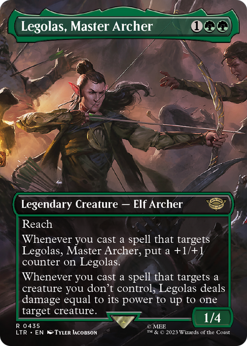 Legolas, Master Archer (LTR-435) - rare (Borderless)