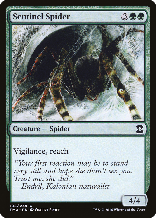 Sentinel Spider (EMA-185) - common - Foil