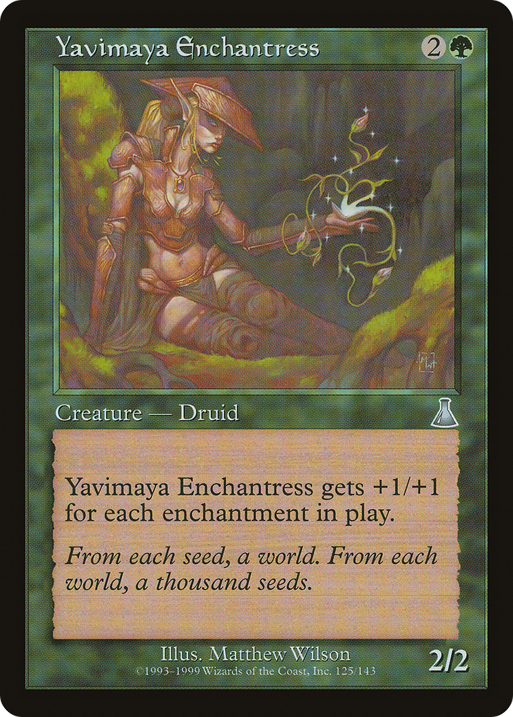 Yavimaya Enchantress (UDS-125) - uncommon