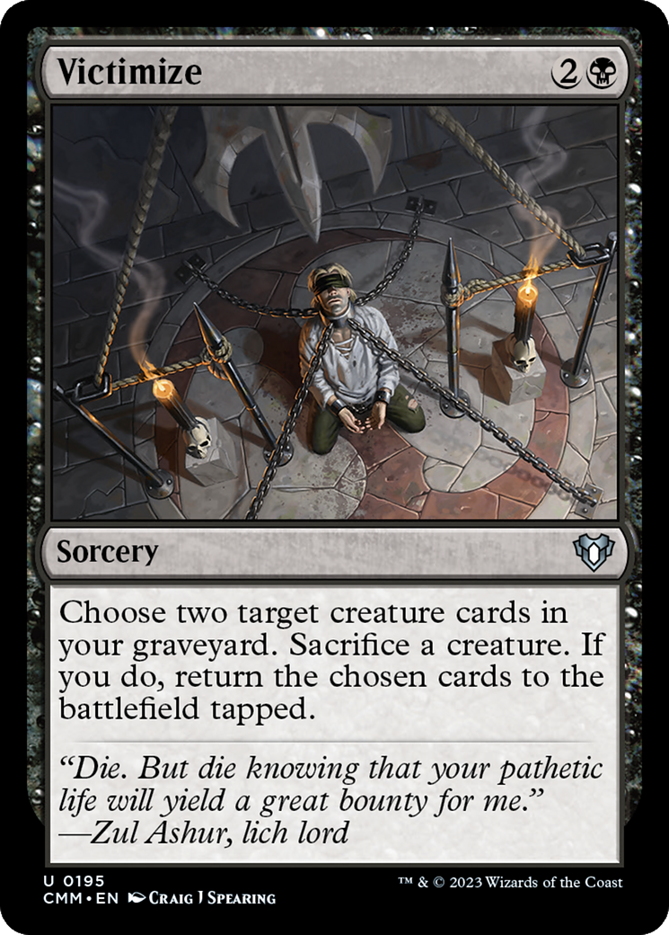 Victimize (CMM-195) - uncommon
