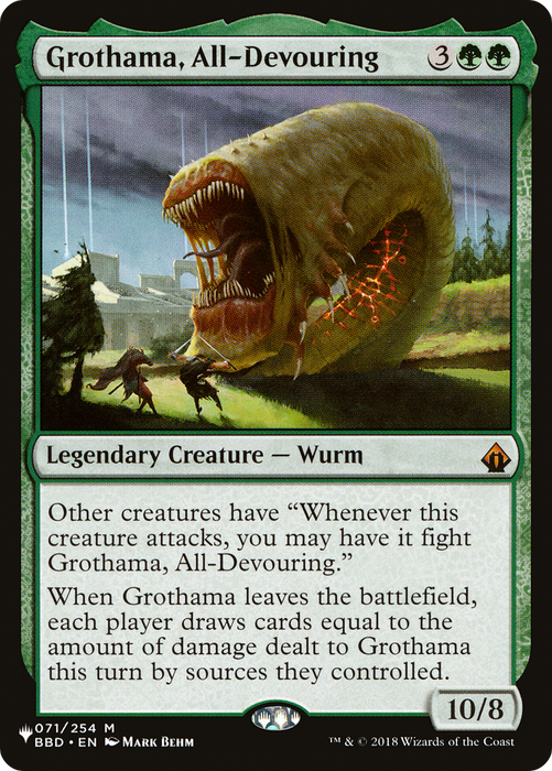 Grothama, All-Devouring (LIST-BBD-71) - mythic