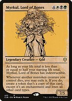 Myrkul, Lord of Bones (CLB-433) - rare: (Showcase) - Foil