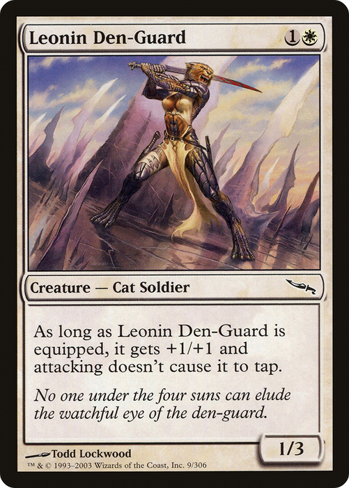 Leonin Den-Guard (MRD-009) - common - Foil