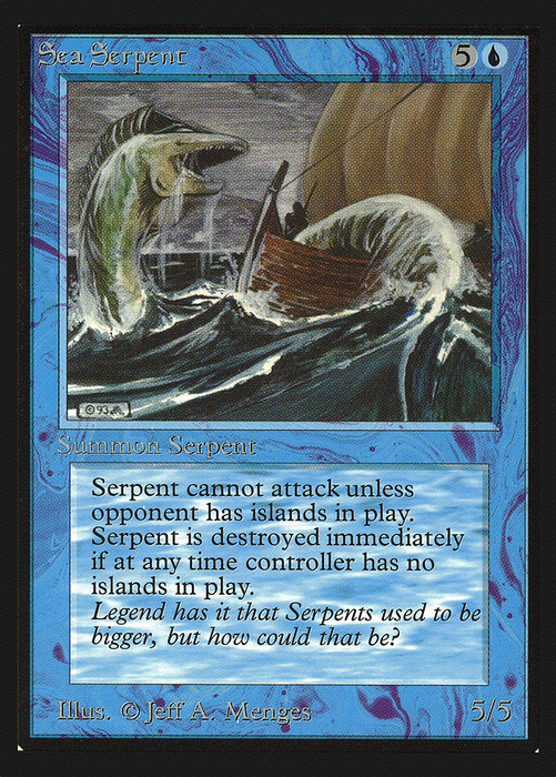 Sea Serpent (IED-077) - common