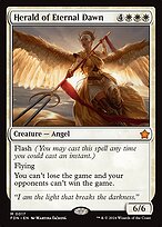 Herald of Eternal Dawn (FDN-017) - mythic