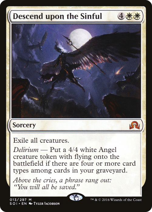 Descend upon the Sinful (SOI-013) - mythic - Foil