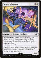 Jetpack Janitor (UNF-015) - common - Foil