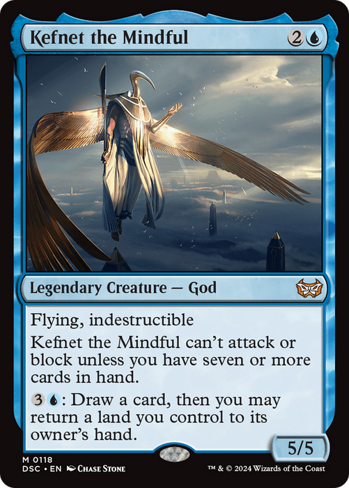Kefnet the Mindful (DSC-118) - mythic