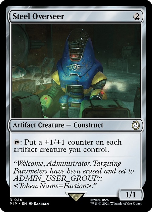 Steel Overseer (PIP-241) - rare - Foil