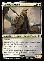 Colonel Autumn (PIP-098) - rare - Foil