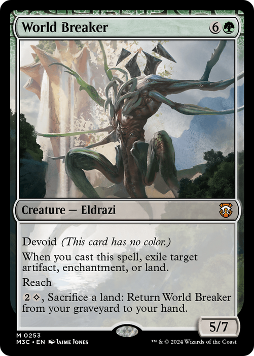 World Breaker (M3C-253) - mythic: (devoid) - Foil