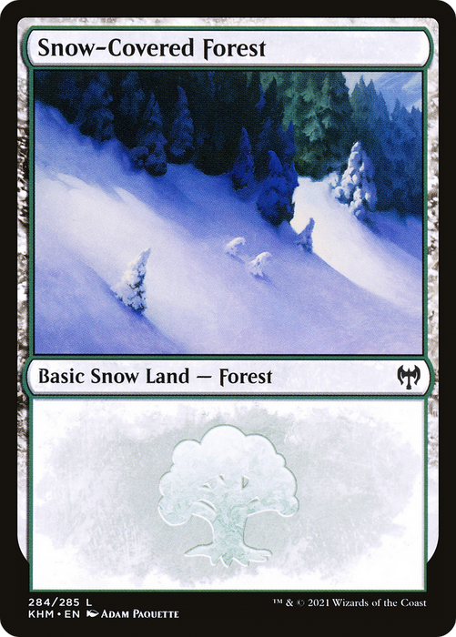 Snow-Covered Forest (KHM-284) - common: (snow)