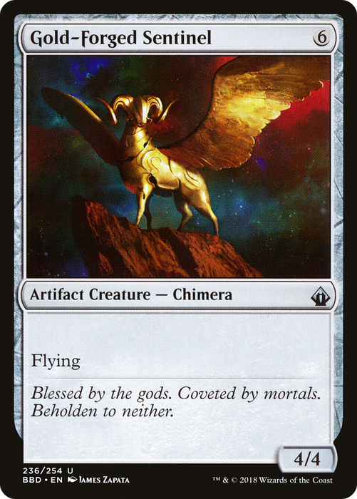 Gold-Forged Sentinel (BBD-236) - uncommon