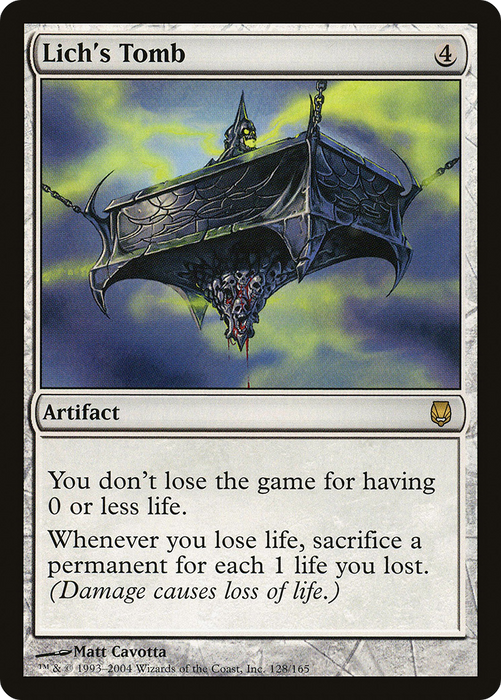 Lich's Tomb (DST-128) - rare - Foil