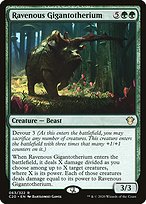 Ravenous Gigantotherium (C20-063) - rare