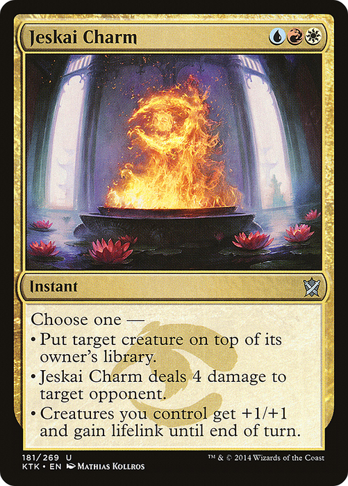 Jeskai Charm (KTK-181) - uncommon - Foil