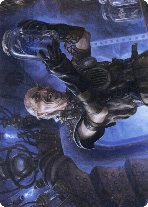 Delver of Secrets // Delver of Secrets (AMID-021) - common (Borderless)