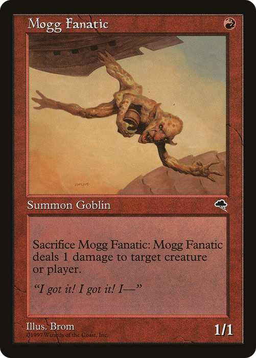 Mogg Fanatic (TMP-190) - common