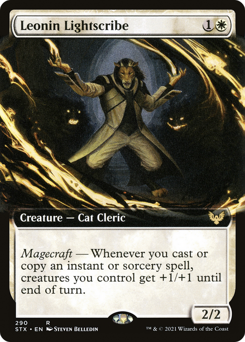 Leonin Lightscribe (STX-290) - rare: (Extended Art)