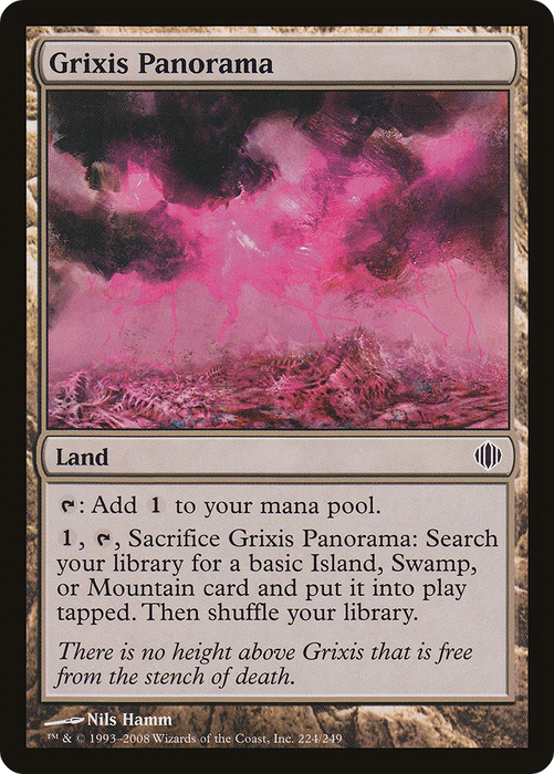 Grixis Panorama (ALA-224) - common - Foil