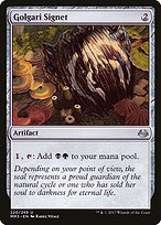 Golgari Signet (MM3-220) - uncommon