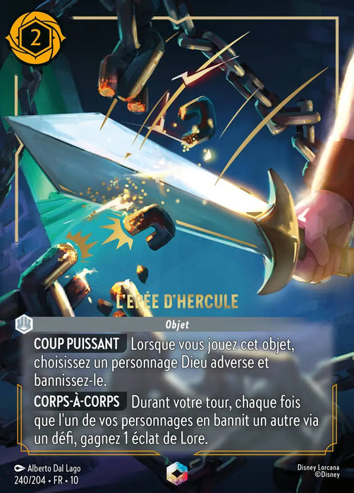 L'épée d'Hercule (Enchantée) (240/204) - LDLP - Enchantée - Holofoil