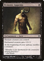 Demonic Appetite (ROE-106) - common - Foil