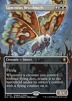 Luminous Broodmoth (BLC-074) - mythic (Borderless)