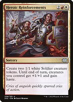 Heroic Reinforcements (2X2-226) - uncommon - Foil