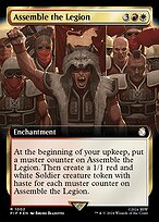 Assemble the Legion (PIP-1002) - rare: (Extended Art) - Foil