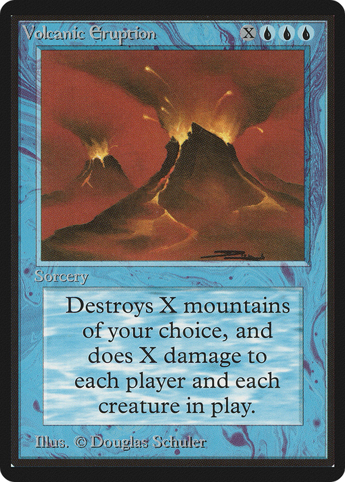Volcanic Eruption (LEB-089) - rare