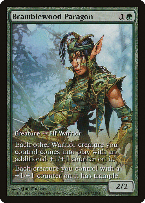 Bramblewood Paragon (CHAMPS-011) - rare
