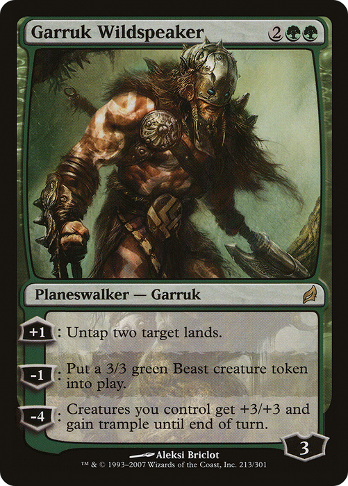Garruk Wildspeaker (LRW-213) - rare