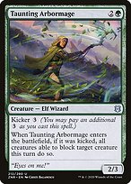 Taunting Arbormage (ZNR-212) - uncommon