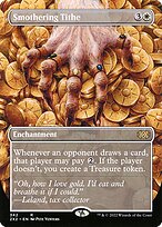 Smothering Tithe (2X2-342) - rare (Borderless) - Foil
