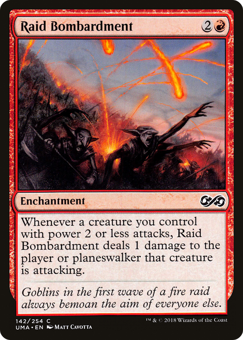 Raid Bombardment (UMA-142) - common - Foil