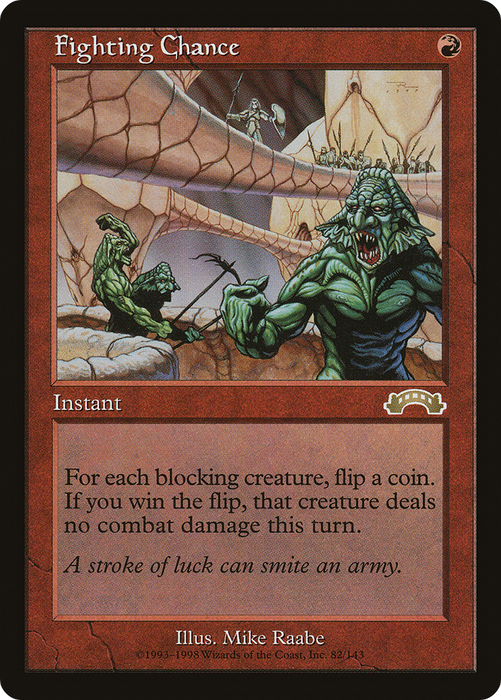 Fighting Chance (EXO-082) - rare