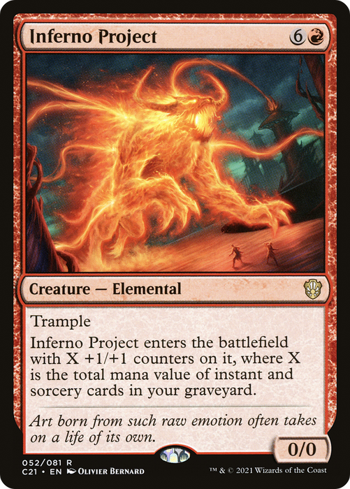 Inferno Project (C21-052) - rare