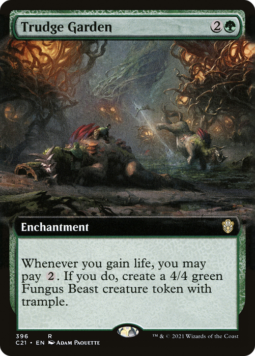 Trudge Garden (C21-396) - rare: (Extended Art)