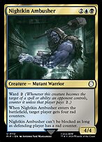Nightkin Ambusher (PIP-112) - uncommon - Foil