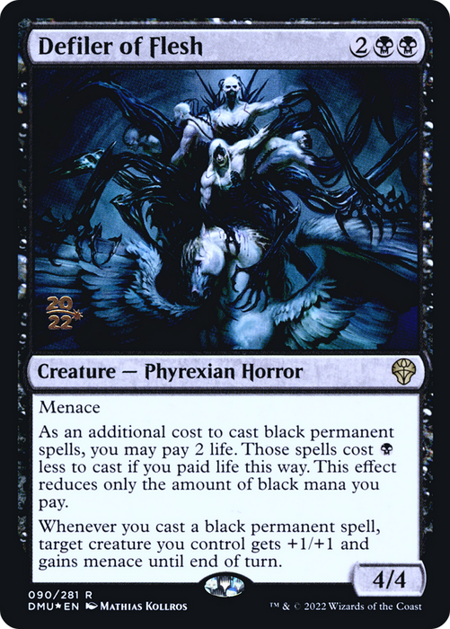 Defiler of Flesh (PRE-90S) - rare - Foil